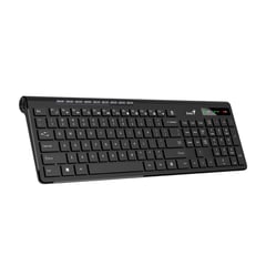 GENIUS - TECLADO SLIMSTAR 7230 WIRELESS MULTIMEDIA SP BLACK