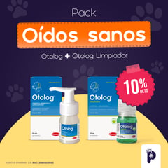 OTOLOG - PACK OÍDOS SANOS PARA PERROS Y GATOS -