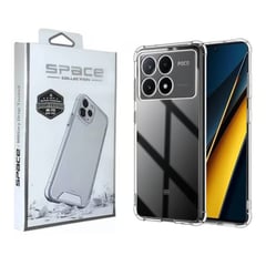 SPACE - CASE TRANSPARENTE PARA POCO X6 PRO