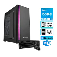 PC CORE I5-12450H 16GB RAM 1TB SSD WIFI+BT TEC y MOUSE