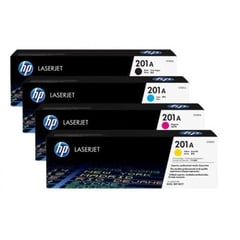 HP - Kit Toner 201A Magenta Cyan amarillo y negro Pack - Originales