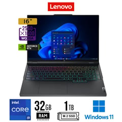 Laptop Legion Pro 7 - 16" - Core i9-13900HX - 32GB - 1TB SSD - RTX 4080 12GB -W11