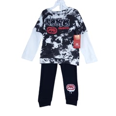 ECKO UNLTD - Conjunto Buzo 2 piezas Ecko Red para niños - Negro