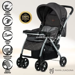 BABY - Coche Cuna de Lujo «VINCENT» Edición Limitada Black