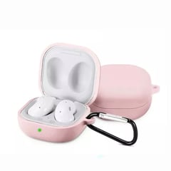 CASE - Funda de Silicona Para Samsung Buds FE - Rosa