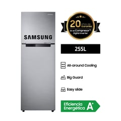 SAMSUNG - REFRIGERADOR 255L RT25FARADS8 Silver