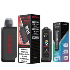 VAPE - OXBAR SVOPP 25K - HELADO DE COLA Y CEREZA