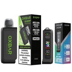 VAPE - OXBAR SVOPP 25K - HELADO DE MANZANA VERDE