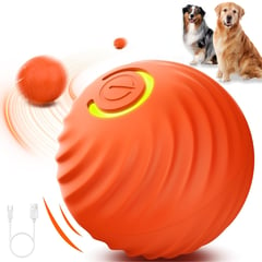 GENERICO - Pelota Interactiva para Perros Medianos y Grandes d68mm