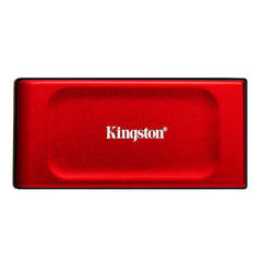 KINGSTON - Disco Solido SSD XS1000 2TB Rojo Externo USB-C 3.2