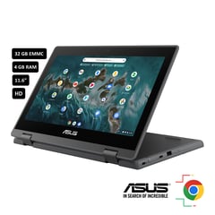 ASUS - LAPTOP CHROMEBOOK CR1100FKA 4GB RAM 32GB SSD Intel N4500 Touch 116 HD