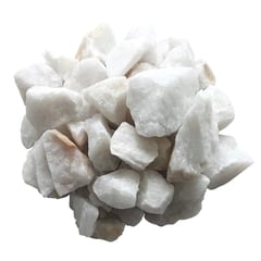 GENERICO - PIEDRA GRANALLA BLANCA DE CUARZO 2″ BOLSA 5KG