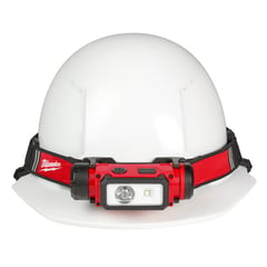 MILWAUKEE - Linterna para casco recargable mediante USB REDLITHIUM™ 2163-21