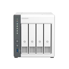 QNAP - SERVIDOR NAS DE 4 BAHÍAS TORRE 4 CORE DE4GB RAM PN TS-433