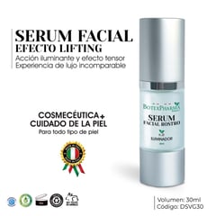 BOTEXPHARMA - Serum Rostro Riafirmante -Iluminador Colagenos +Elastina+Hialuronico + Venezia set ITA