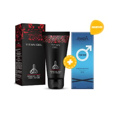 GENERICO - Titan Gel Lubricante + Perfume de Feromonas