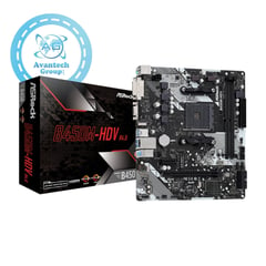 ASROCK - PLACA B450M-HDV AM4 DDR4