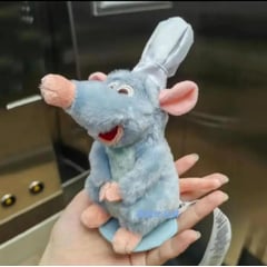 GENERICO - Ratatouille Chef - Juguete magnético de peluche con hombros