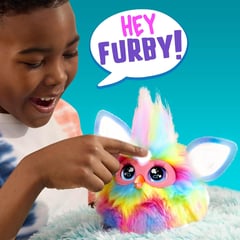 FURBY - Muñeco Interactivo Arcoiris Español