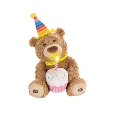 KEKEMI - JUGUETE DE PELUCHE MUSICAL - OSO CUMPLEAÑERO