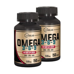 ZENDLAB - PACK X2 OMEGA 3 150 CAPSULAS DHA EPA ARA