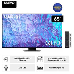 Televisor Smart TV 65 QLED 4K QN65Q80CAGXPE