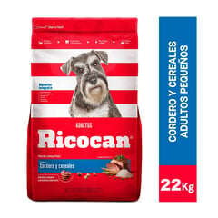 RICOCAN - Adultos Cordero Razas Pequeñas 22 Kg