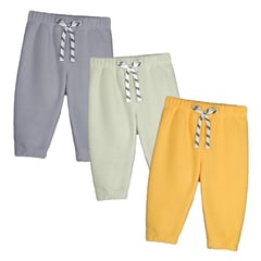 LITTLE SWEET - Pantalón Bebé Niño Micropolar Pack x 3