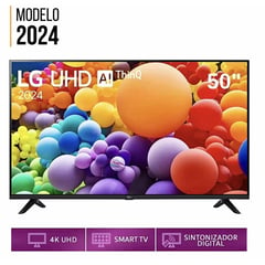 LG - Televisor 50 Pulg. LED Smart TV 4K UHD con ThinQ AI 50UT7300PSA