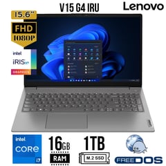 LENOVO - Laptop V15 G4 IRU, Intel core i7-13va Gen, Ram 16GB, SSD 1TB, 15.6 LED FHD, FreeDos