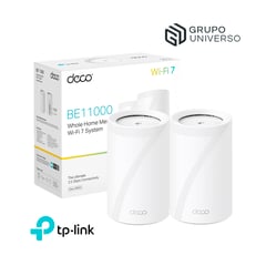 TP LINK - Deco BE65 2 Pack Tp-Link Mesh Sistema Wifi 7 BE11000