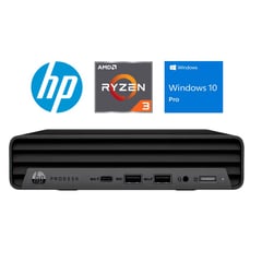 HP - Mini PC Pro Desk 405 Ryzen 3 Pro, 8GB RAM, 256GB SSD, Windows10 Pro