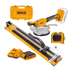 INGCO TOOLS - Cortador de mayolica 120cm + ventosa vibradora 20v Ingco