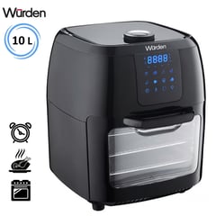 GENERICO - Freidora de Aire Wurden Digital 3 en 1 de 10 L WFR-EASYCHEF10