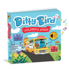 DITTY BIRD - Libro musical Canciones infantiles Inglés