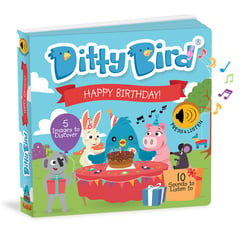 DITTY BIRD - Libro musical Canciones de cumpleaños Inglés