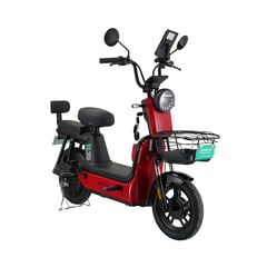 JETTOR - MOTO ELECTRICA E1 NEGRO ROJO