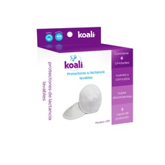 KOALI - Protectores de Lactancia Reutilizables Lavables 3 pares