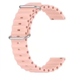 GENERICO - Correa Corrugada Samsung Watch 4 - Rosa