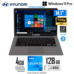 Laptop Hybook 14.1" HD Intel Celeron N4020 4GB RAM 128GB SSD Windows 11 HT14CCIC6EGH