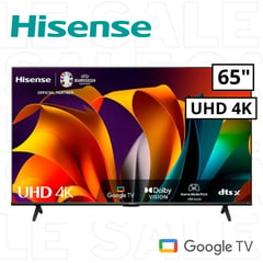 TELEVISOR 65 SMART TV GOOGLE TV 4K UHD 65A6NA - NEGRO