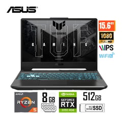 ASUS - LAPTOP TUF GAMING AMD RYZEN 5 - 15.6" FHD FA506NC-HN006