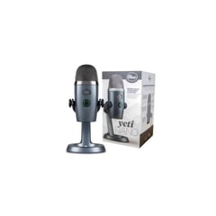 LOGITECH - MICROFONO BLUE YETI NANO USB STREAMING 988-000508 GRAY