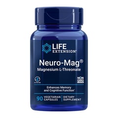 GENERICO - Life Extension Neuro-Mag L-Threonate de Magnesio 90 Cápsulas