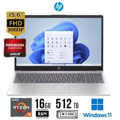 HP - Laptop 15-fc0002la 15.6" - FHD - Ryzen 5 7520U - 16GB - 512GB SSD - W11 Home