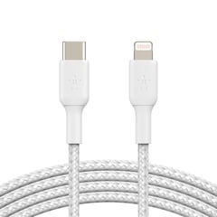 BELKIN - Cable Boostcharge Usb-c To Lightning trenzado 1mts