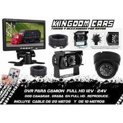 LUX - CAMARA PARA CAMION DVR FULL HD CON PANTALLA 7