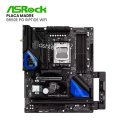 ASROCK - PLACA MADRE B650E PG RIPTIDE WIFI 4SLOT DDR5