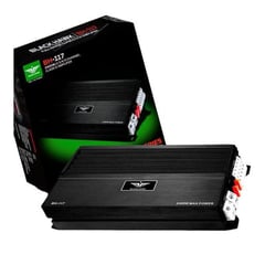 BLACK HAWK - Amplificador Digital 5 Canales 2400W Negro