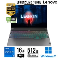 Laptop LEGION SLIM 5 16IRH8, 16 WQXGA, Intel i7-13700H, Ram 16GB, SSD 512GB, RTX 4060, Win 11